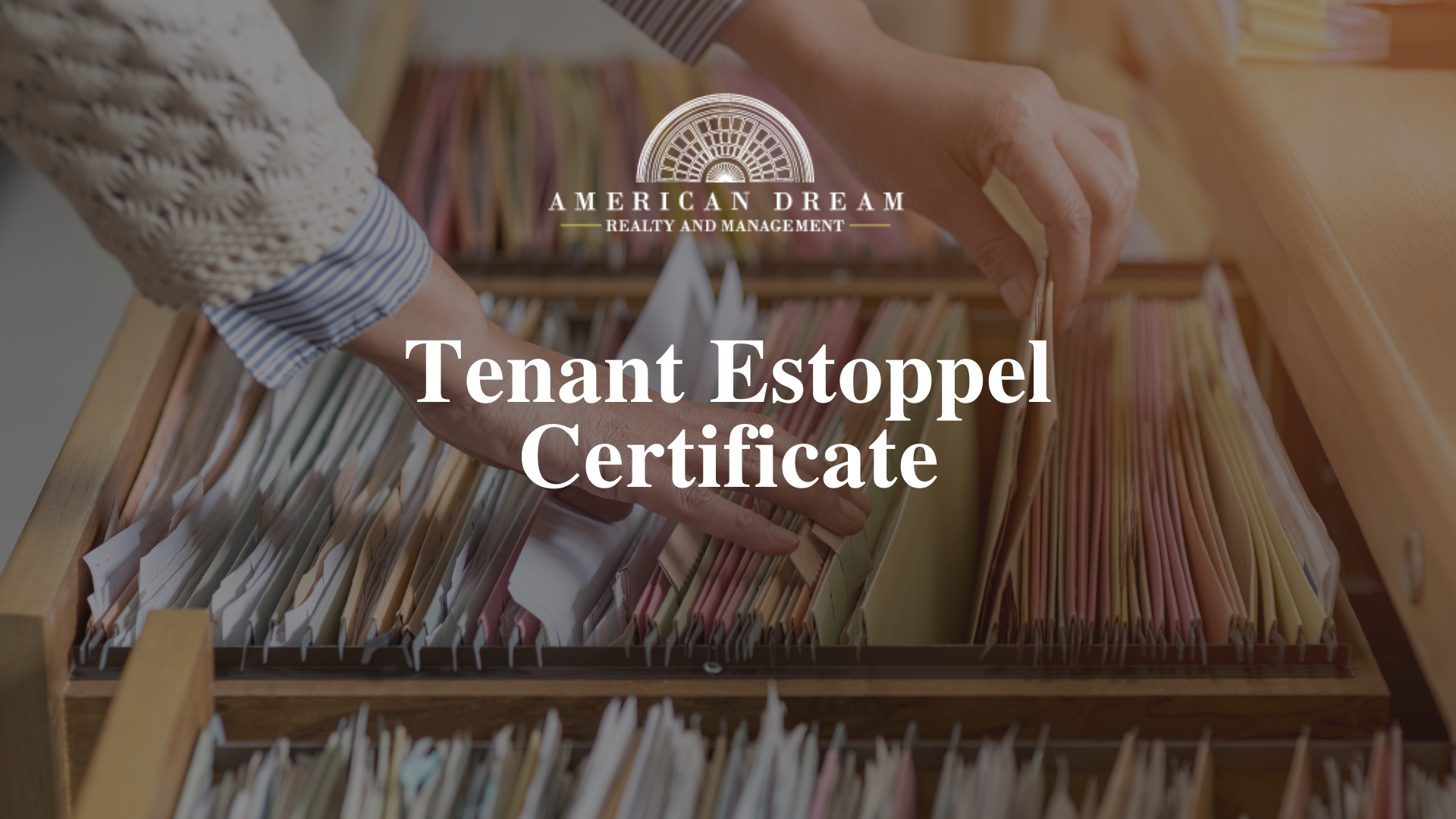 American%20Dream%20Realty%20Estoppel